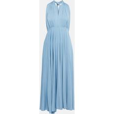 Polo Ralph Lauren Långa klänningar Polo Ralph Lauren Jersey maxi dress blue