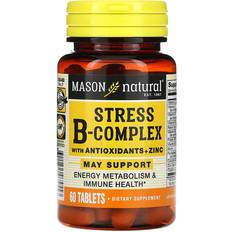 Mason Natural Stress B-Complex With Antioxidants+Zinc 60 st