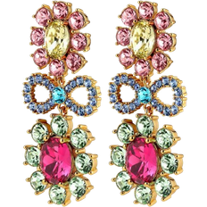 Dyrberg/Kern Lillian Sg Pastel Multi Earrings - Gold/Multicoloured