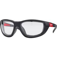 Milwaukee Arbetskläder & Utrustning Milwaukee 4932471885 Premium Safety Glasses With Gasket In Soft Carry Case Clear