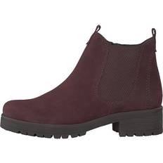 Gabor Kängor & Boots Gabor 32.091.48 Dark-red, Female, Skor, Kängor och Boots, chelsea boots, Brun/Lila