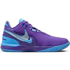 3.5 - Lila Basketskor Nike LeBron NXXT Gen AMPD M - Field Purple/University Blue/Metallic Silver
