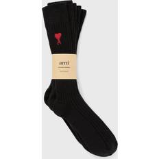 Ami Paris Set of cotton-blend socks black