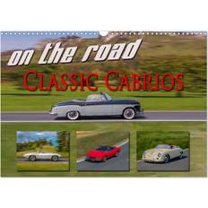 Calvendo 2024 On The Road Classic Cabrios Wall Calendar A3 Landscape