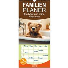 Calvendo 2024 Family Planner wall calendar 21 x45cm