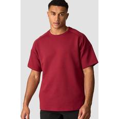 ICANIWILL Herr - Träningsplagg Kläder ICANIWILL Shourai T-shirt Bomulls-t-shirt Blood RED
