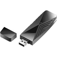USB-A - Wi-Fi 6 (802.11ax) Nätverkskort & Bluetooth-adaptrar D-Link DWA-X1850