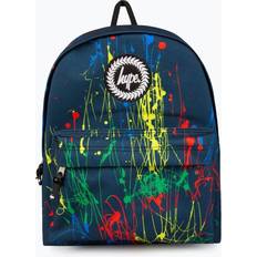 Hype Boys Navy Primary Splatter Backpack Blue