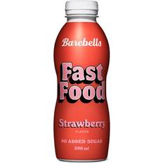 B-vitaminer - Kisel Viktkontroll & Detox Barebells Fast Food 500ml Strawberry 1 st