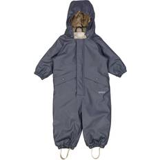Isolerande funktion Regnoveraller Wheat Baby Aiko Thermal Rain Suit - Grey Blue