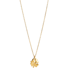 ENAMEL Copenhagen Organic Clover Necklace - Gold