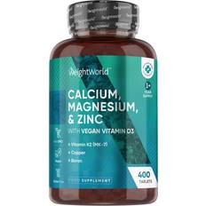WeightWorld Vitaminer & Kosttillskott WeightWorld Calcium Magnesium And Zinc With Vitamin D3