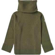 Moncler Dam Överdelar Moncler Wool turtleneck sweater grey