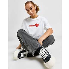 Converse Dam Överdelar Converse Y2K Heart Crop T-Shirt, White