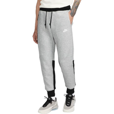 Chinos - Herr - M Byxor & Shorts Nike Sportswear Tech Fleece Joggers Men's - Dark Grey Heather/Black/White