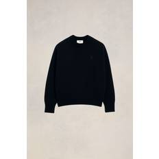 Ami Paris De Coeur Crewneck Sweater Black Unisex
