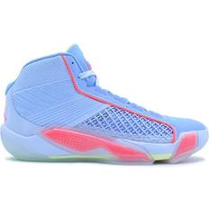 Nike Läder Basketskor Nike Air Jordan XXXVIII M - Light Marine/Royal Pulse/Flash Crimson/Astronomy Blue