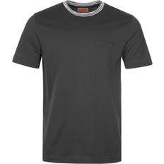 Missoni T-shirts & Linnen Missoni Stripe Collar T-shirt - Black
