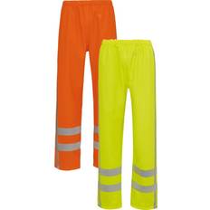 Elka Dry Zone Visible Waist Trousers Fl. Yellow 022400R