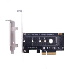 Nvme pcie adapter HighZer0 Electronics M.2 NVMe SSD NGFF to PCIE X4 Adapter M Key Interface Card Support PCI-e PCI Express 3.0 x4 2230-2280 Size M2 SSD M2 PCIE Adapter