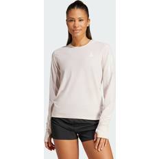 Adidas Dam - Elastan/Lycra/Spandex - Långa kjolar - Vita T-shirts adidas Own The Run Long Sleeve T-shirt