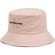Rosa Hattar Calvin Klein Twill Bucket Hat Pink One