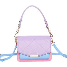 Noella Multifärgade Handväskor Noella Blanca Multi Compartment Bag - Light Pink/Light Blue/Purple