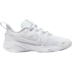 27½ - Vita Sportskor Nike Star Runner 4 PS - White/White/Pure Platinum/White