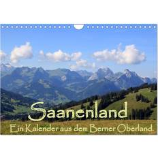 Calvendo 2024 Saanenland A Calendar from the Bernese Oberland A4