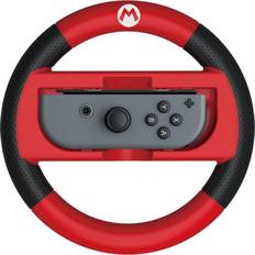 Rattar Hori Nintendo Switch Mario Kart 8 Deluxe Racing Wheel Controller - Black/Red