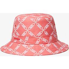 Michael Kors Huvudbonader Michael Kors MK Empire Logo Jacquard Bucket Hat Coral