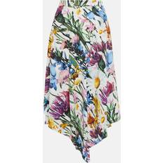 Stella McCartney Floral midi skirt multicoloured