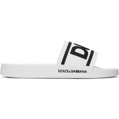 Dolce & Gabbana Herr Slides Dolce & Gabbana Beachwear - White