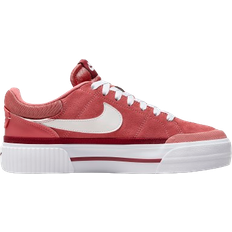 Nike Dam - Röda Skor Nike Court Legacy Lift W - Adobe/Team Red/Dragon Red/White