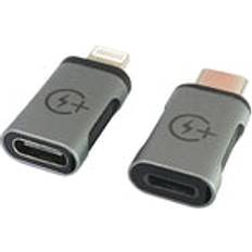 Nördic USBC-N1502 USB C/ Lightning - Lightning/ USB C M-F Adapter Kit