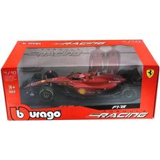 BBurago Formula 1 Ferrari F1-75 Leclerc with Helmet 1:18
