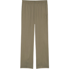 Marc O'Polo Dam Byxor Marc O'Polo Wide Trousers - Milky Brown