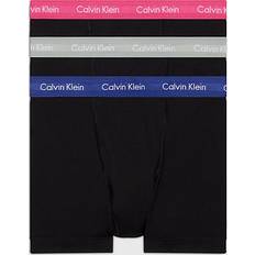 Calvin Klein Bomull Byxor & Shorts Calvin Klein Pack Trunks Cotton Stretch Wicking Black