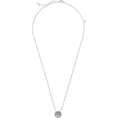 Pandora Blank Halsband Pandora Sparkling Family Tree Necklace - Silver/Transparent