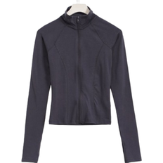 Gina Tricot Jackor Gina Tricot Soft Touch Zip Jacket - Stone