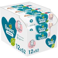 Pampers Babyhud Pampers Sensitive Baby Wet Wipes 624-pcs