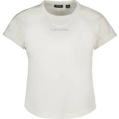 Calvin Klein Dam - Polyester T-shirts & Linnen Calvin Klein Gym T-shirt White