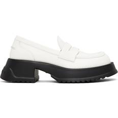 Marni Loafers Marni White Pinched Seam Loafers 00W01 Lily White IT