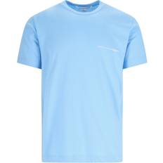 Comme des Garçons Herr Överdelar Comme des Garçons Logo T-Shirt Blue