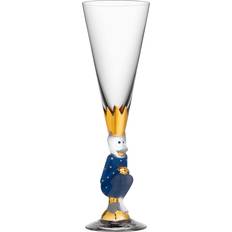 Orrefors Glas Champagneglas Orrefors Nobel The Sparkling Devil Blue Champagneglas 19cl