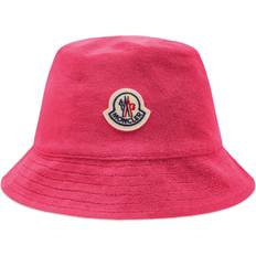 Moncler Dam - S Hattar Moncler Women's Logo Bucket Hat Pink