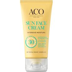 ACO Utslätande Solskydd & Brun utan sol ACO Sun Face Cream Intensive Moisture SPF30 50ml