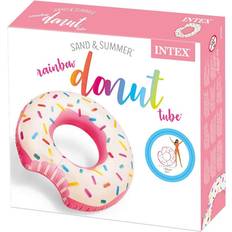 Badringar Intex Rainbow Donut Tube