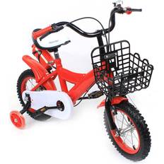 12" - Stödhjul Barncyklar Trieban 30cm Children's Bicycle - Red Barncykel