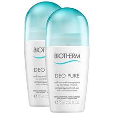 Torr hud Hygienartiklar Biotherm Deo Pure Antiperspirant Roll-on 75ml 2-pack